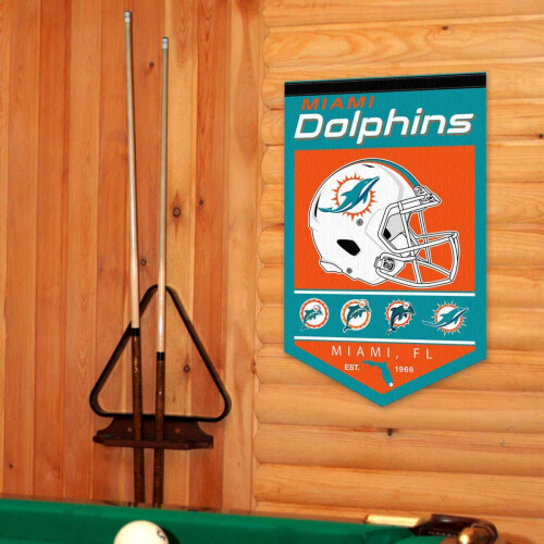 Μπανέρ Κληρονομιάς Miami Dolphins 1