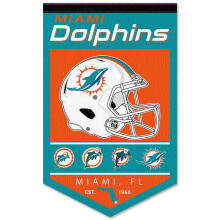 Miami Dolphins Heritage History Banner Pennant