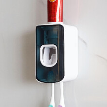 2 porte-brosses a dents a fente et dentifrice Mur de dentifrice de dentifrice automatique de dentifrice 2 en 1 Organisateur de dentifrice pour br