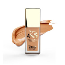 Sistar Super Matte Foundation Zdokonalujc tekut make-up Pln pokryt Kontrola lesku Beztn Dlouh noen 30 ml / 1 fl. oz. (Karamel)