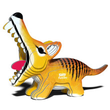 Eugy Puzzle 3D Tasmaniano, 22 Pezzi Giocattolo Educativo Eco-Friendly per Bambini 6+