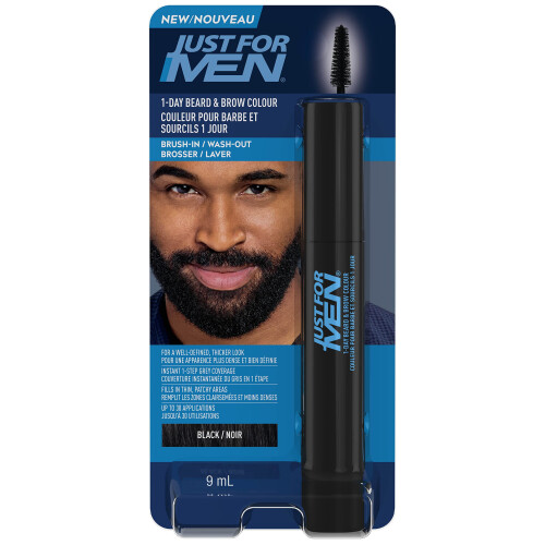 Just for Men 1-Day Beard & Brow Color  Temporary Color for Beard and E
