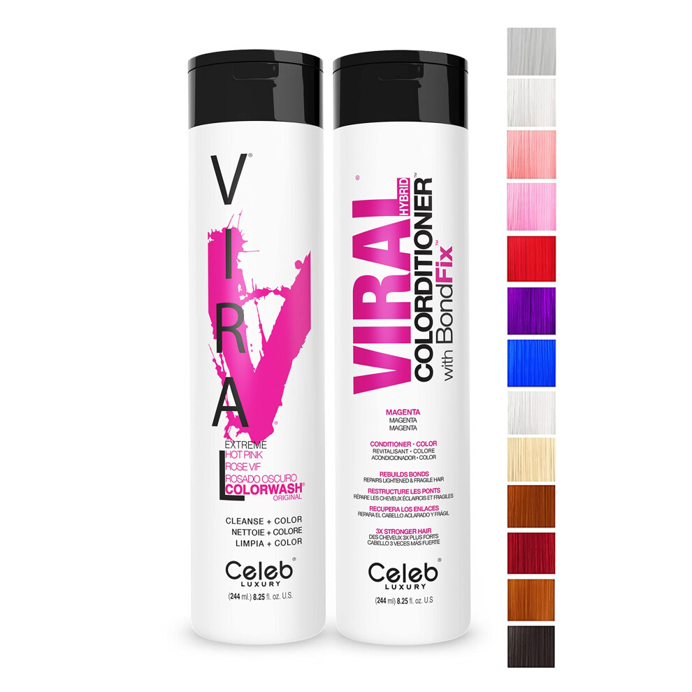 Viral Hot Pink and Magenta Duo