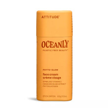 ATTITUDE Oceanly Face Cream Stick EWG-geprfte plastikfreie Inhaltsstoffe auf pflanzlicher und mineralischer Basis, vegane und tierversuchsfreie Sch