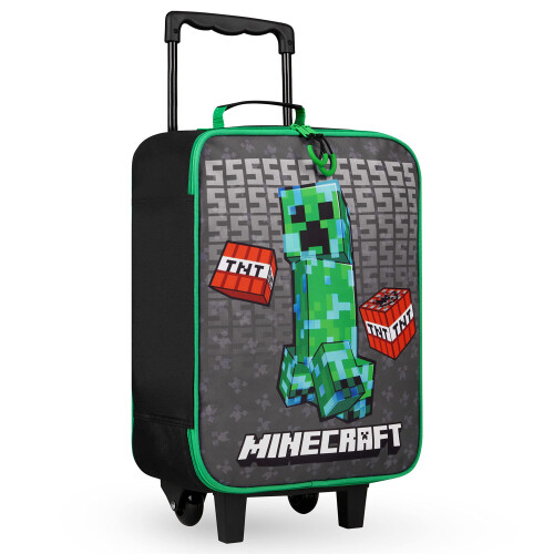Minecraft Minecraft Παιδική Βαλίτσα για Αγόρια και Κορίτσια με Τροχούς