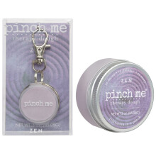 Pinch Me Therapy Dough Locket Combo - holistická aromaterapeutická tmeliaca hmota na zmiernenie stresu - 0,3 oz vôna medailónu s klipom + 3 oz Do