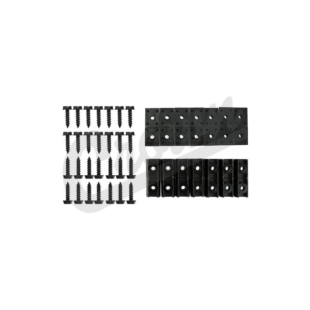 Crown Automotive 7109K Fender Flare Hardware Kit For 1955-1983 Jeep Cj-5 848399089448