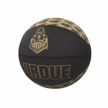 Logo Brands 201-91MR-1 Purdue Repeating Logo Mini-Size Rubber Basketball