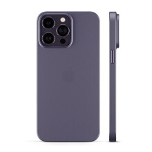 PEEL Ultra Thin iPhone 14 Pro Max Case  Deep Purple - Minimalist Design | Branding Free | Protects and Showcases Your Apple iPhone 14 Pro Max