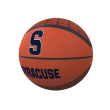 Logo Brands 214-91MR-1 Syracuse Repeating Logo Mini-Size Rubber Basketball