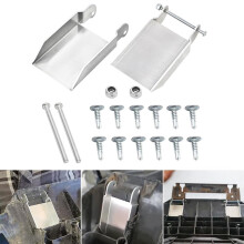 Cool Star Front Storage Lid gngjrnsfste Kit kompatibelt med Polaris Sportsman 450 570 850 2015 2016 2017 Aluminiumfstet med bultar och skruva
