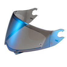 Scorpionexo Covert FX hjelmudskiftning Valgfri skjold Everclear Anti-Fog Anti-Scratch (Blue Mirror)
