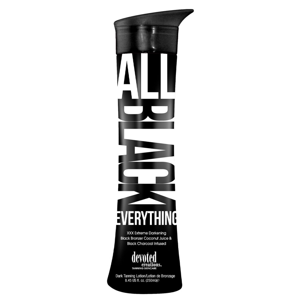 Devoted Creations All Black Everything - Lotion bronzante noire extr   mement assombrissante