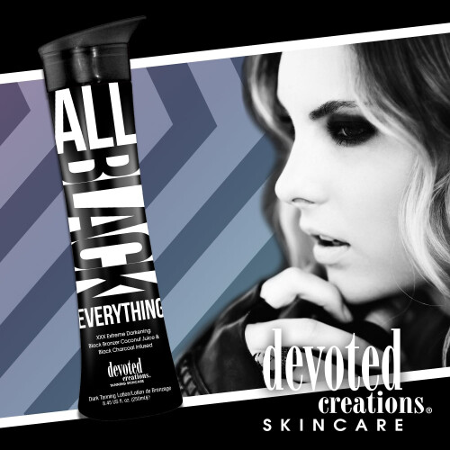 Devoted Creations All Black Everything - Extrem verdunkelnder schwarzer Bronzer, dunkle Br  unungslotion 2