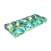 Almofada de Banco Magpie Fabrics Interior e Exterior 45"x18", Antiderrapante, Resistente à Água para Jardim