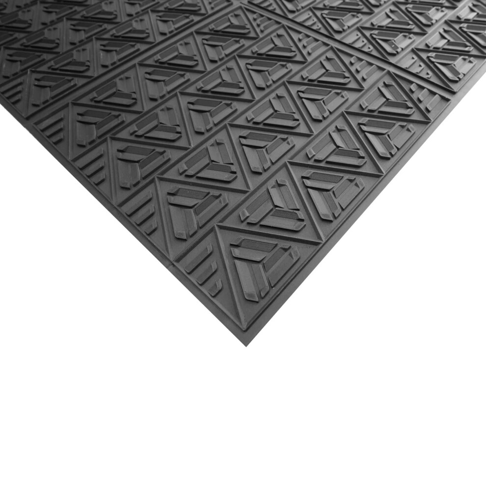 Paillasson grattoir CLIMATEX IndoorOutdoor 2 x 3 pour chaussures et bottes Nettoie la boue, la salet   , la neige, le sable et la crasse