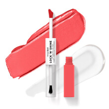 wet n wild Megalast Lock 'N' Shine Lip Colour + Gloss Rossetto Shining Hybiscus