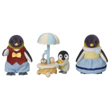 Calico Critters Pinguinfamilie  Set mit 4 Sammelpuppenfiguren fr Kinder ab 3 Jahren