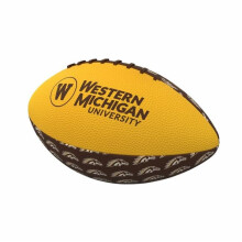 Logo Brands 290-93MR-3 Western Michigan Mini-Size Rubber Football