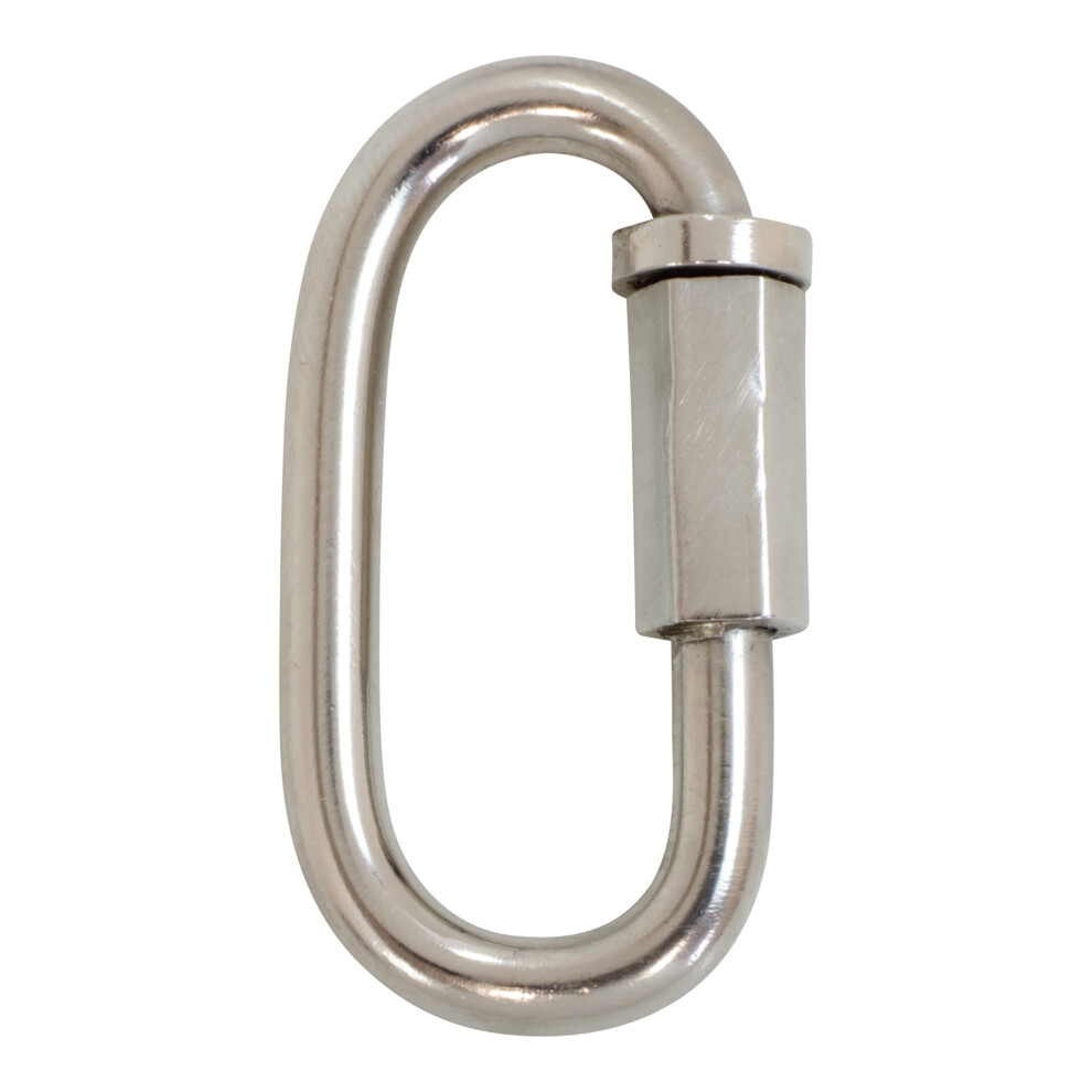 Rch Hardware Qlbr0135 Brass Quick Link 8 Gauge Brushed Nickel 2 Pack 745051971281