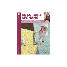 Libro de crochet de afganos para beb?s de Leisure Arts