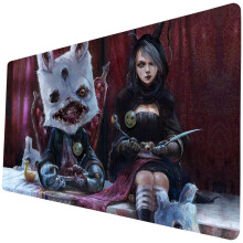 MTG jtszszonyeg 24 x 14 hvelykes MTG DTCG CCG RPG kereskedsi krtya tintval elltott jtkszonyegek Smooth Rubber Surface Battle Game