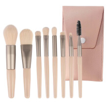 Makeup Brushes 8 styks Makeup Brush Set Makeup Brushes Foundation Blend Blush Concealer Eye Shadow Blend Eye Liner Makeup Brush S?t til Rejse Mak