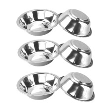 Xzjmy bols en acier inoxydable 6 pouces bord plat bas base de bol mlanger bol bols de trempet ensembles de vaisselle empilable