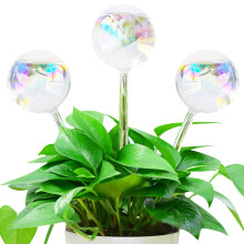 Pynqdfu 3 Pcs Glóbulos de Rega para Plantas, Acessórios Coloridos para Plantas