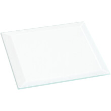 Plymor Square 3mm c   re skosen    sklo 3 palce x 3 palce (balenie po 2 kusoch)