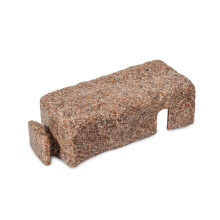 Beuta Diy No Dig Faux Stone Landscape Runging Left Turn Brick - Venstre drej mursten til at dreje 90 til venstre inden for dit landskabsplejeproj
