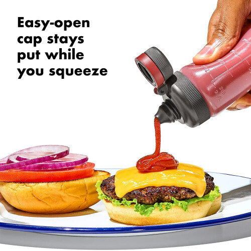 OXO OXO Utomhus Tålig Squeeze Flaskset, 3, 6 oz 2