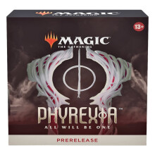 Kit di pre-rilascio di Magic The Gathering: MTG ONE Phyrexia All Will Be One - 6 pacchetti di dadi promozionali