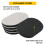 Deslizadores de Móveis Feltro New Space, 8PCS 3 1/2 x 6 polegadas Reutilizáveis para Pisos de Madeira 3