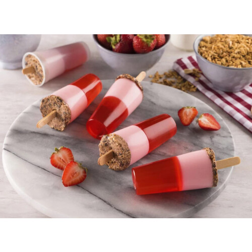 Forme pentru Popsicle/Jello 25 Seturi Forme pentru Popsicle Ice Pop Maker 1