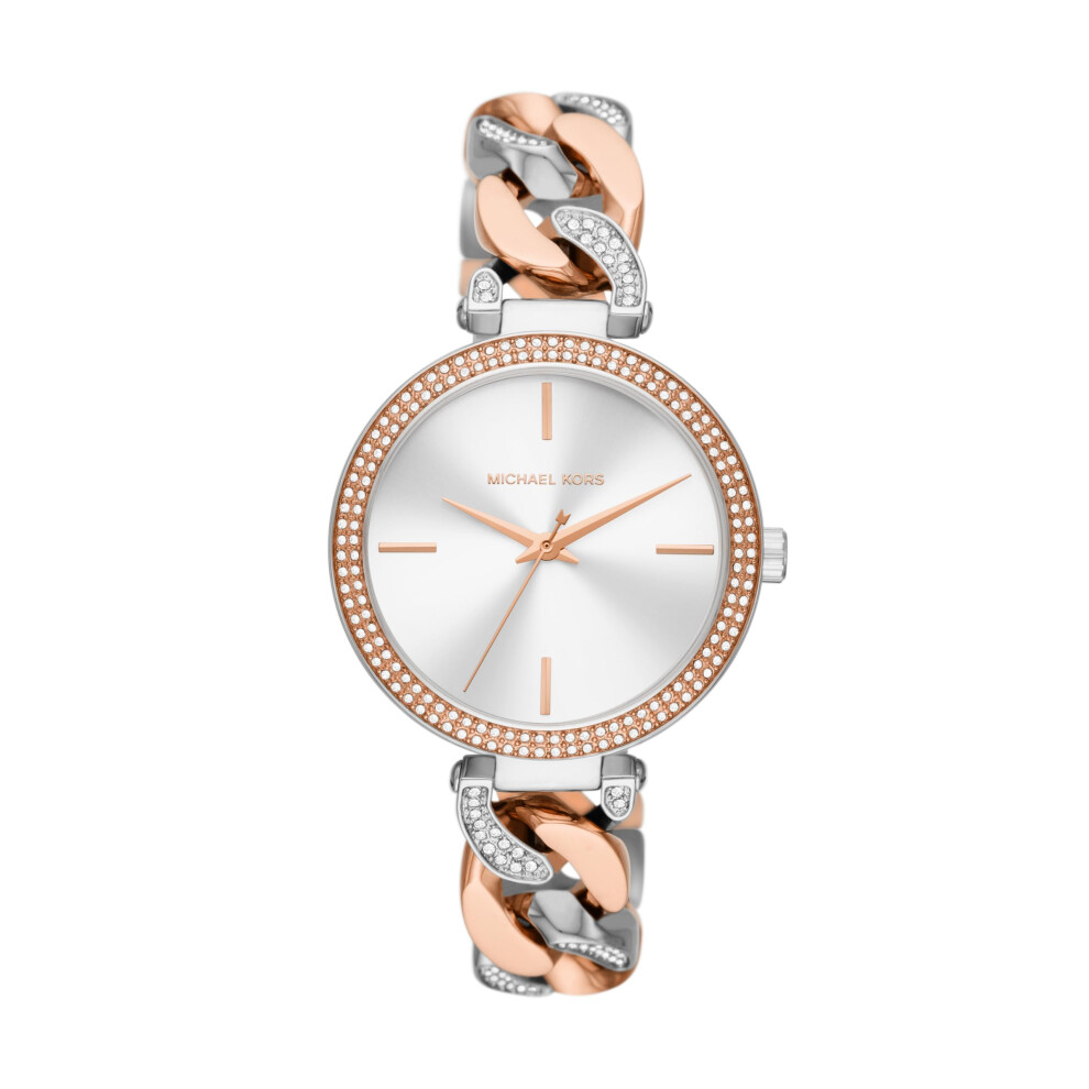 Michael Kors Catelyn Three-Hand Two-Tone Stainless Steel Chain Women's Watch (Model: MK4634)