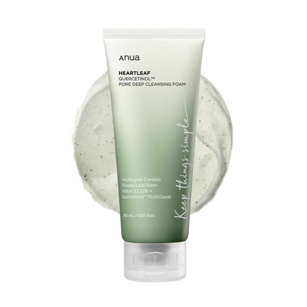 ANUA Heartleaf Quercetinol Pore Deep Cleansing Foam  5.07 fl oz (150 m
