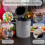 Perfnique Kitchen Compost Bin 13 Galloni Compost Bin da banco con coperchio Compost Bin per interni Include rivestimento interno e 3