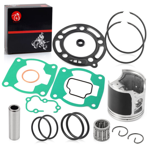 Κιτ Ανακατασκευής Πιστονιού & Ράγες Για Kawasaki KX100 1995-2013 STD Bore 52.5mm