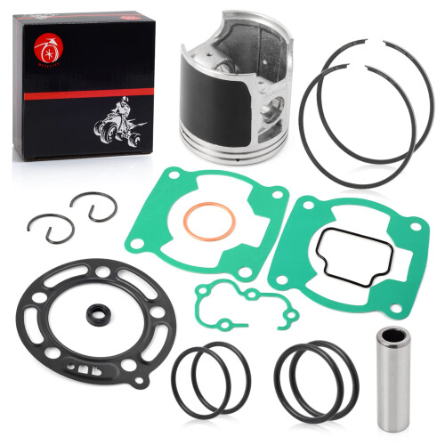 Κιτ Ανακατασκευής Πιστονιού & Ράγες Για Kawasaki KX100 1995-2013 STD Bore 52.5mm 1