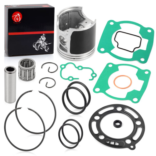Κιτ Ανακατασκευής Πιστονιού & Ράγες Για Kawasaki KX100 1995-2013 STD Bore 52.5mm 2