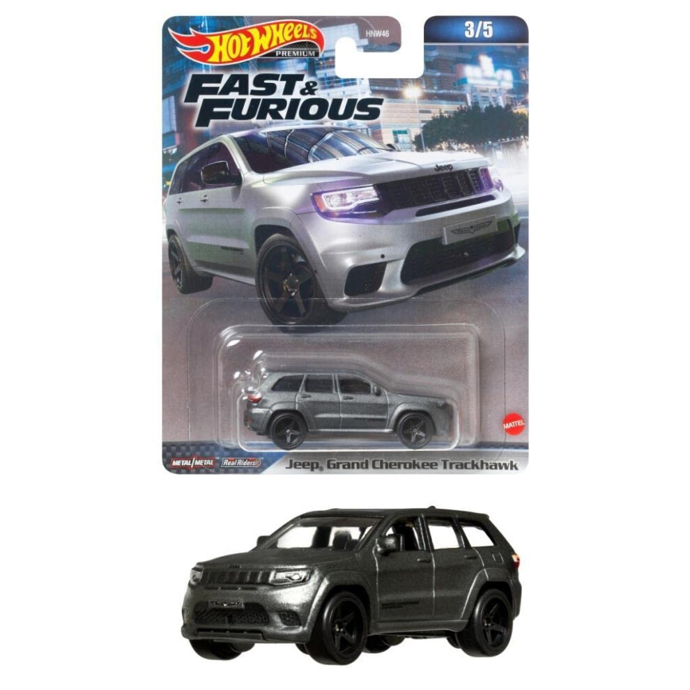 Jeep Grand Cherokee Trackhawk Hot Wheels Fast & Furious 3/5