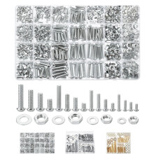 Mr. Pen Bolts Muttern- und Unterlegscheiben-Set 700-teiliges metrisches Schraubensortiment