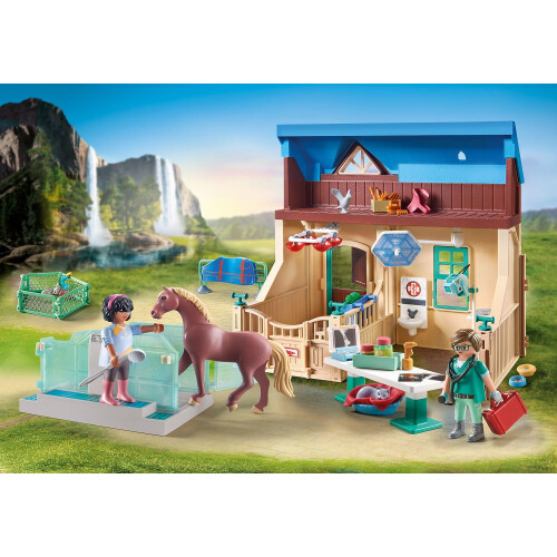 PLAYMOBIL Playmobil Ιπποι Καταρράκτη - Θεραπεία Ιππασίας και Κτηνιατρική 2