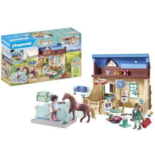 PLAYMOBIL Playmobil Ιπποι Καταρράκτη - Θεραπεία Ιππασίας και Κτηνιατρική