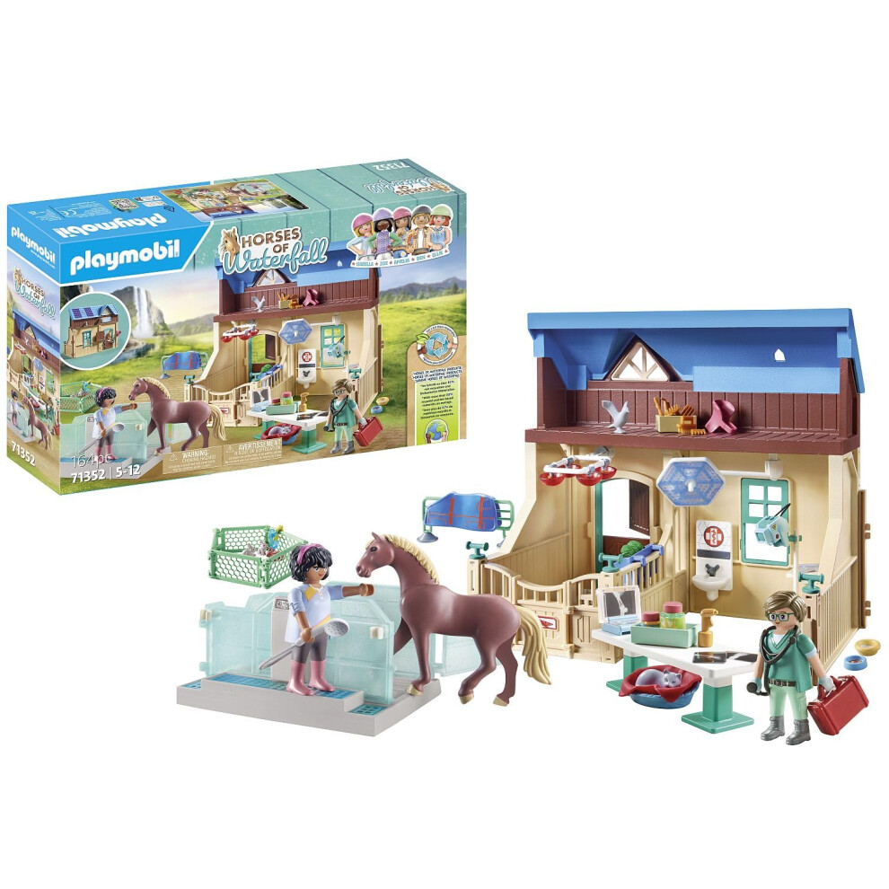 Playmobil Horses Of Waterfall - Riding Therapy And Veterinary Practice
