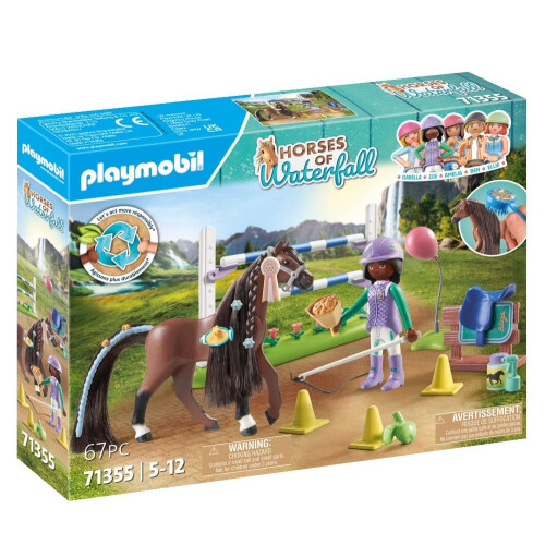 PLAYMOBIL Playmobil Άλογα Καταρρακτών: Αρένα Άλματος με τη Zoe και τον Blaze 1