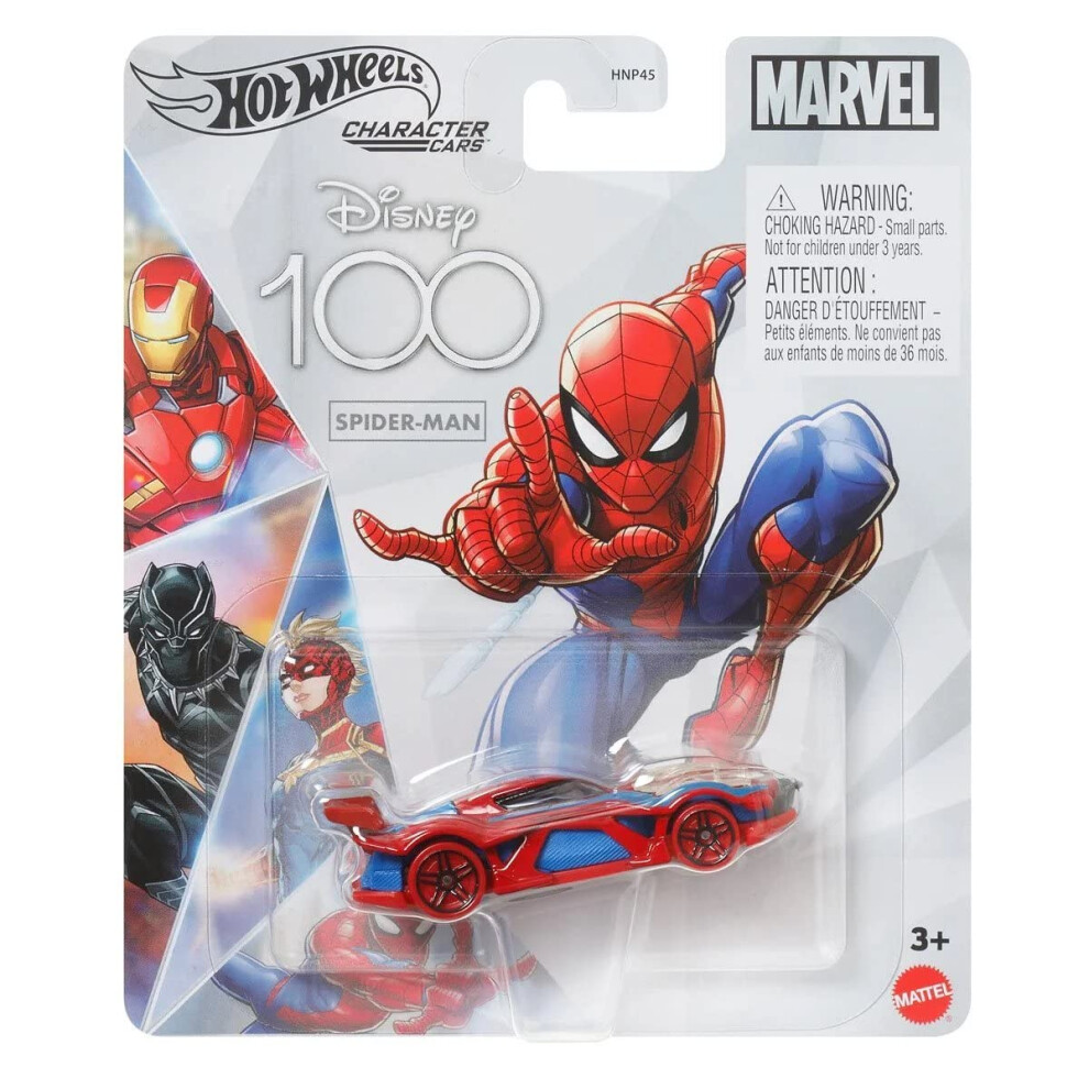 Hot Wheels Disney f   te le 100e anniversaire de Spider-Man