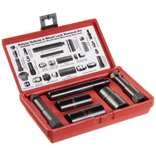 LTI Tools LT-4000 Deluxe Hubcap & Wheel Lock Removal Kit