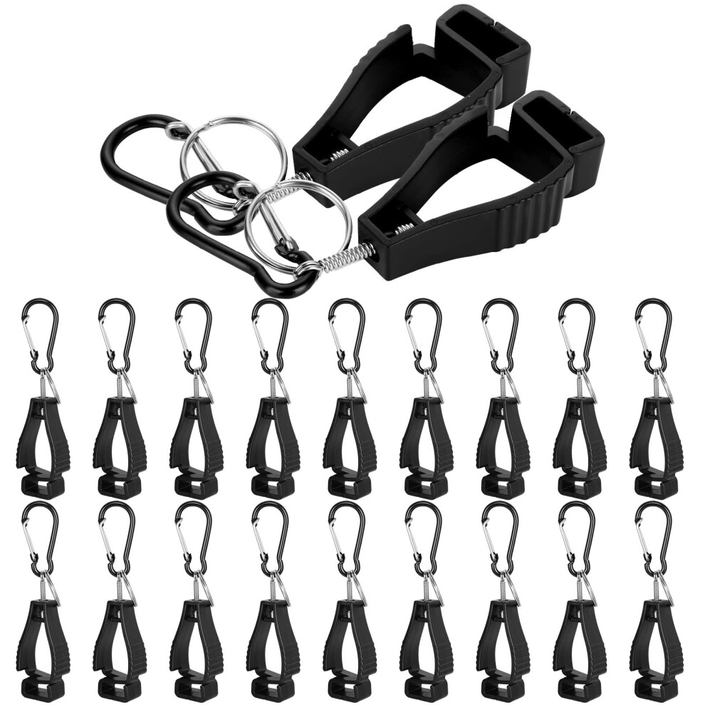 Shuess 20 Piezas Clips Para Guantes Para El Trabajo Sujetadores Para Guantes Clips Para Guantes Para El Trabajo-image